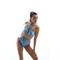 Twist & Tie top Sky blue silk- блакитний шовк