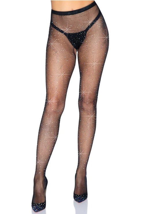 Колготы в сетку Leg Avenue O\S