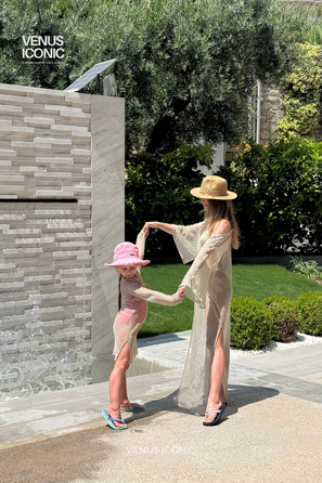 Парео Venus Iconic Marmoris – Легка накидка з сітки для пляжу