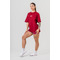 Футболка Nebbia Oversized T-shirt GYM ESSENTIALS Dark Red 381