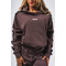 Худі Nebbia Classic Hoodie OFF-DUTY Dark Brown 489