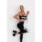 Топ Nebbia Bandeau bra BACK CHECK Black 612