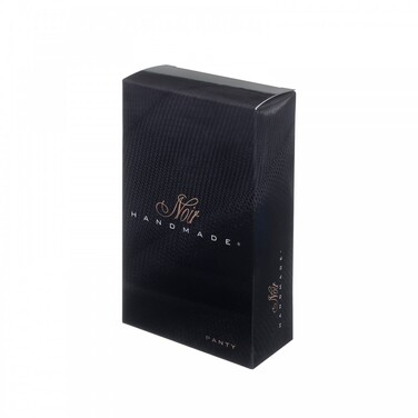 Трусики сетка стринги с застежками F119 Noir Handmade S