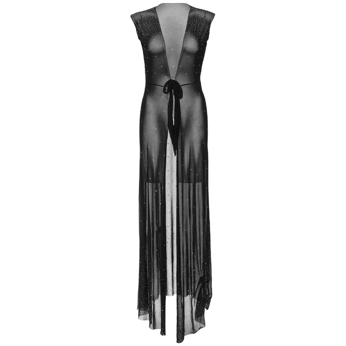 Пеньюар сексуальный со стразами полупрозрачный Leg Avenue Shine With Me, размер O/S