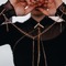 Браслети-наручники DESIR METALLIQUE чорні Bijoux Indiscrets