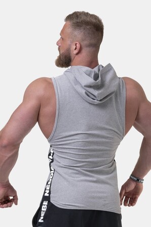 МАЙКА З КАПЮШОНОМ LEGEND-APPROVED HOODIE TANK TOP LIGHT GREY 191