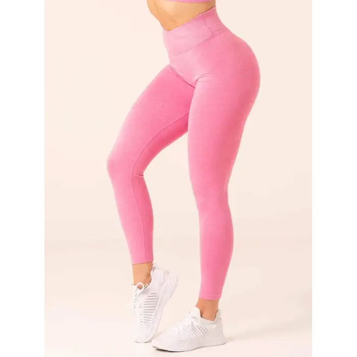 Леггинсы Ryderwear Focus Scrunch Seamless Leggings - Hot Pink Marl