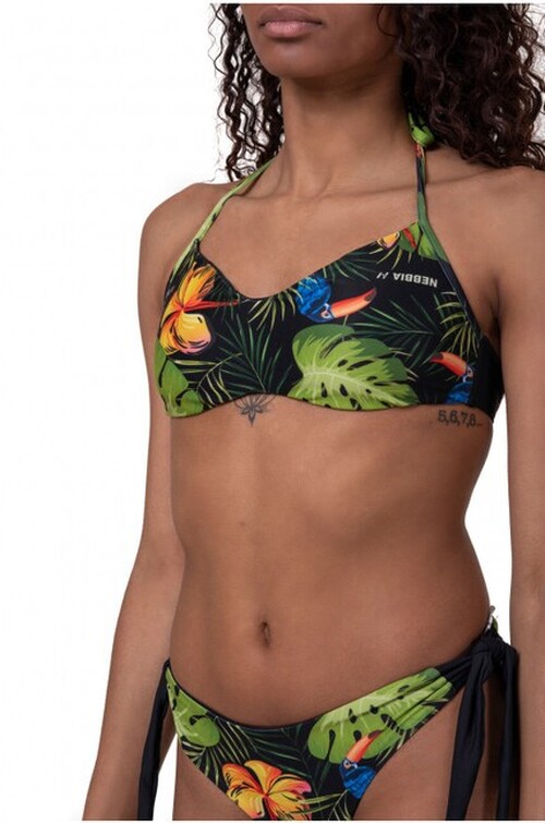 ТОП EARTH POWERED BIKINI - TOP JUNGLE GREEN 556