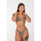 Купальний топ Nebbia SANTOS bikini top Leopard Brown 768