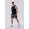 Шорти Relaxed-fit Shorts with Side Pockets DARK GREEN 319