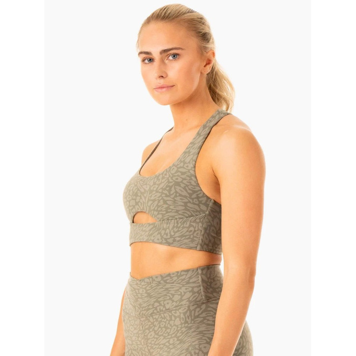 Топ Rotation Sports Bra - Khaki Leopard