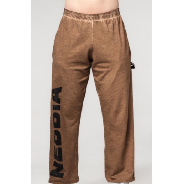 Штани Nebbia Washed-off Gym Sweatpants Baggy Style GYM BRO Light Brown 373