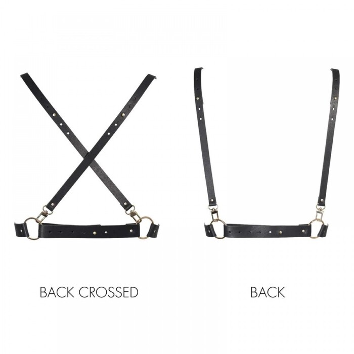 Портупея 'Х' MAZE by, Bijoux Indiscrets Black