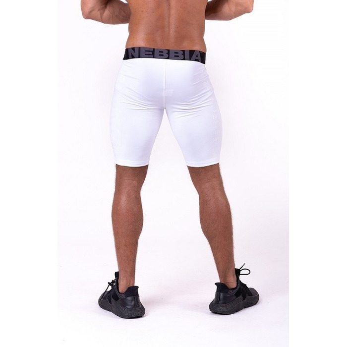 Чоловічі велосипедки NEBBIA ROAD HERO BIKER SHORTS 161 White