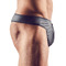 Мужские стринги со стразами по молнии Sven Joy Ment Men's String, черный, S