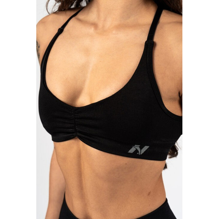 Топ Nebbia Medium-Support Sports Bra TOTALLY SEAMLESS Black 305
