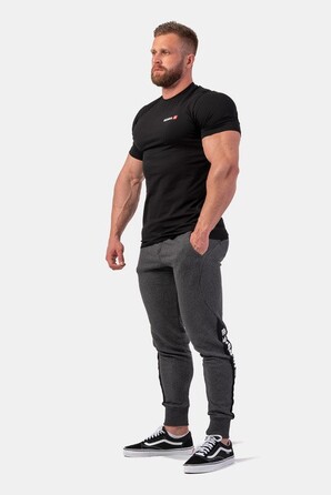 ФУТБОЛКА MINIMALIST LOGO NEBBIA T-SHIRT BLACK 291