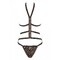 Комплект с леопардовым принтом Tigrita 2-pcs set brown S/M/L