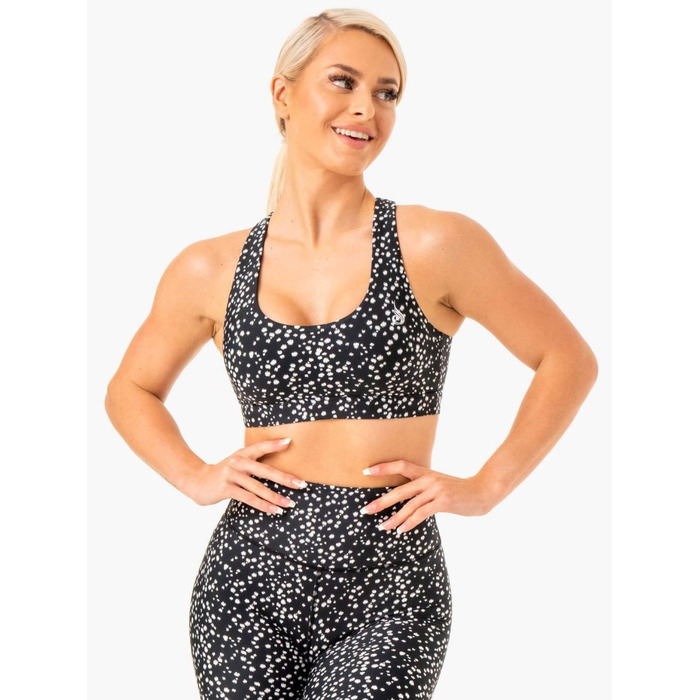 Топ Ryderwear Reform Sports Bra - Black Speckle
