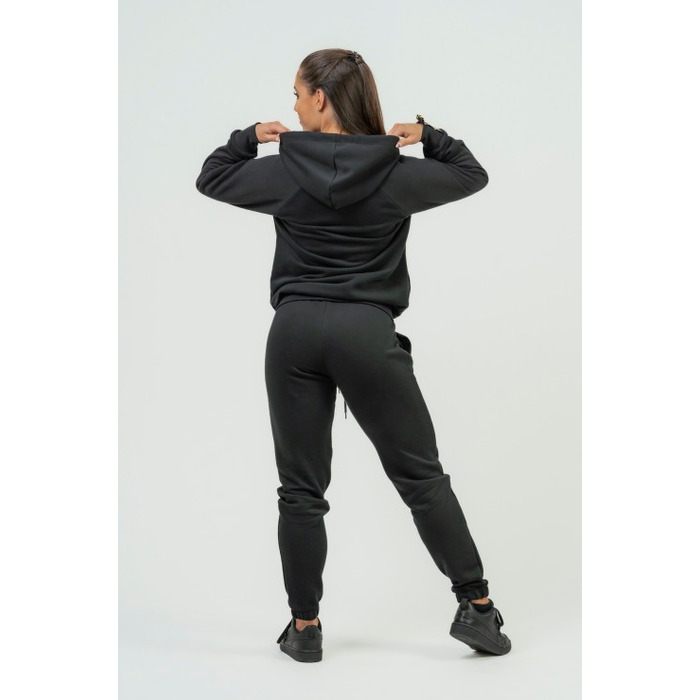 Худі Nebbia Women's Classic Zip-Up Hoodie INTENSE Signature Black 845