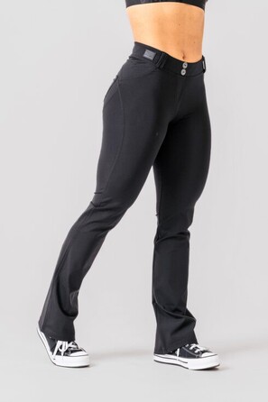 Штани Nebbia Bubble Butt Flared Pants 2.0 POWER LIFT Black 308
