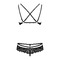 Комплект Obsessive 860-SET-1 2 ПК set black L/XL