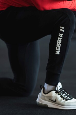 Штани Slim sweatpants with zip pockets 'Re-gain” 320 Black