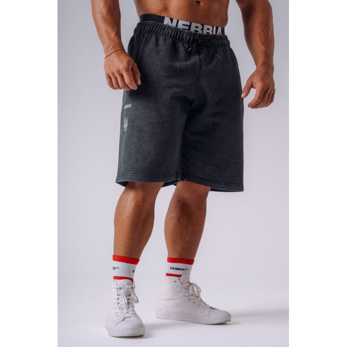 Шорти NEBBIA x Olympia Relaxed Sweat Shorts Black 950