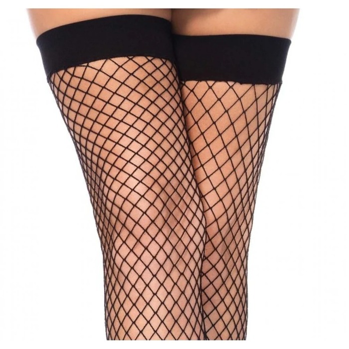 Панчохи в сіточку Leg Avenue, чорні