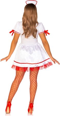 Костюм неслухняної медсестри Leg Avenue розмір S