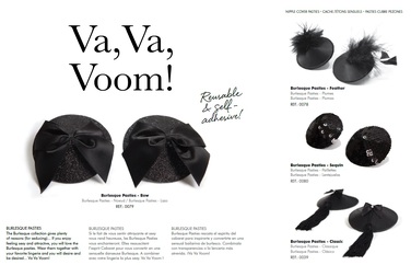 Пестиси з бантиками BURLESQUE Bijoux Indiscrets