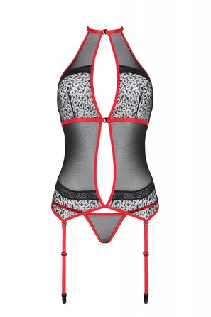 Корсет SATARA CORSET red S/M - Passion
