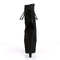 Ботильоны Pleaser Adore-1018FS *Каблук 7 дюймов, 2 3/4 дюйма, открытый носок/пятка, молния сбоку, черная замша