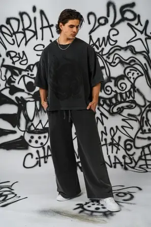 Футболка NEBBIA x Sexsdreams Men’s Oversized Tee Black 810