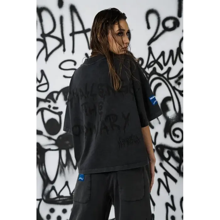 Футболка NEBBIA x Sexsdreams Women’s Oversized Tee Black 813