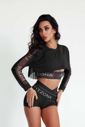 Кофта Fitzona Blusa de Manga Black BLFTZ5363