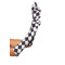 Перчатки Leg Avenue Harlequin сатиновые, черно-белые, One Size