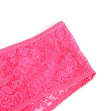 Мереживні труси з доступом Star Night, рожеві, S