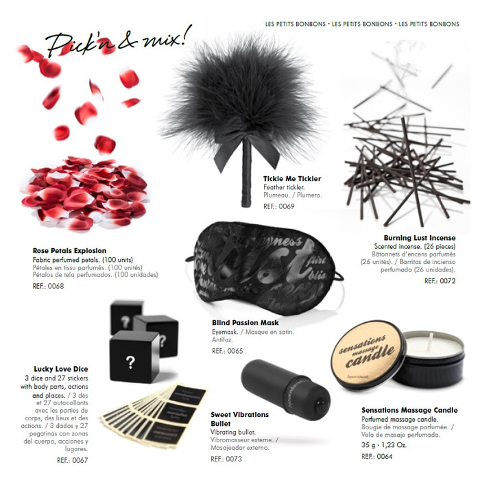 Набір аксесуарів із 3 предметів Bijoux Indiscrets, Помаранчевий