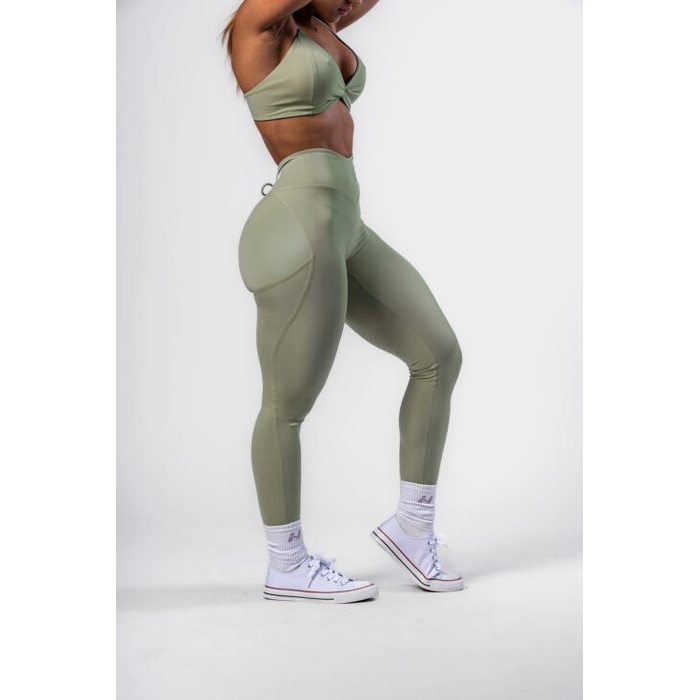 Легінси Nebbia V-Cut Lace-Up Sculpting Leggings OWN YOUR POWER Light Green 426
