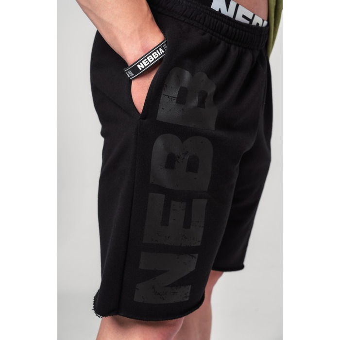 Шорти Nebbia Gym Sweatshorts NO BS Black 351