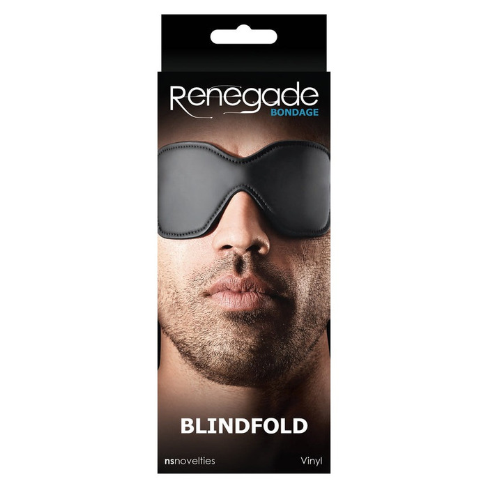 Маска NS Novelties RENEGADE BONDAGE BLINDFOLD BLACK