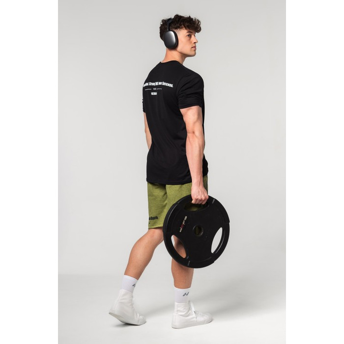 Футболка Nebbia Muscle Fit T-shirt FLEXIN' Black 358