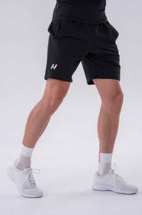 Шорти Relaxed-fit Shorts with Side Pockets BLACK 319