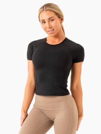 Футболка NKD Frame Fitted T-Shirt - Black