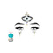 Наклейки для обличчя Leg Avenue Divinity Face jewels sticker