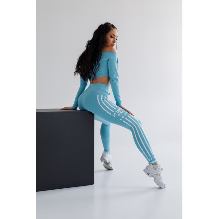 ЛЕГИНСЫ SKY BLUE HONG KONG FITZONA GIRL 14644