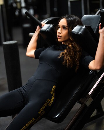 Комбінезон Nebbia Women's Workout Jumpsuit INTENSE Focus Gold 823