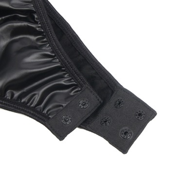 Костюм покоївки Star Night боді, спідниця міні з мереживом, обруч, чорний-білий, S