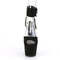 Босоножки Pleaser Adore-791FS. Каблук 7 дюймов, ремешок на щиколотке шириной 2 3/4 дюйма. Черная замша.